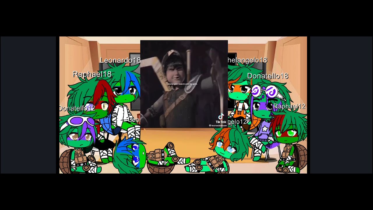 Tmnt 2012 and Rottmnt react to Casey Jones