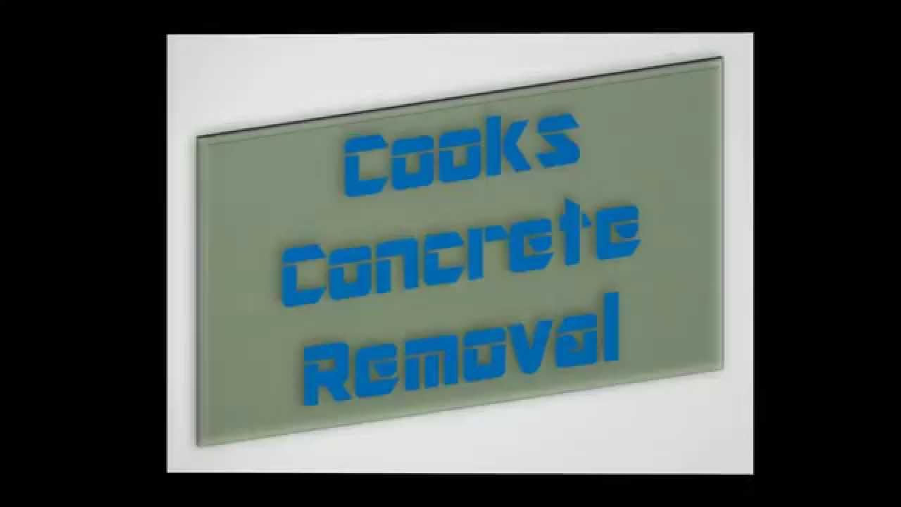 Concrete Removal Melbourne | Cooks Concrete Removal