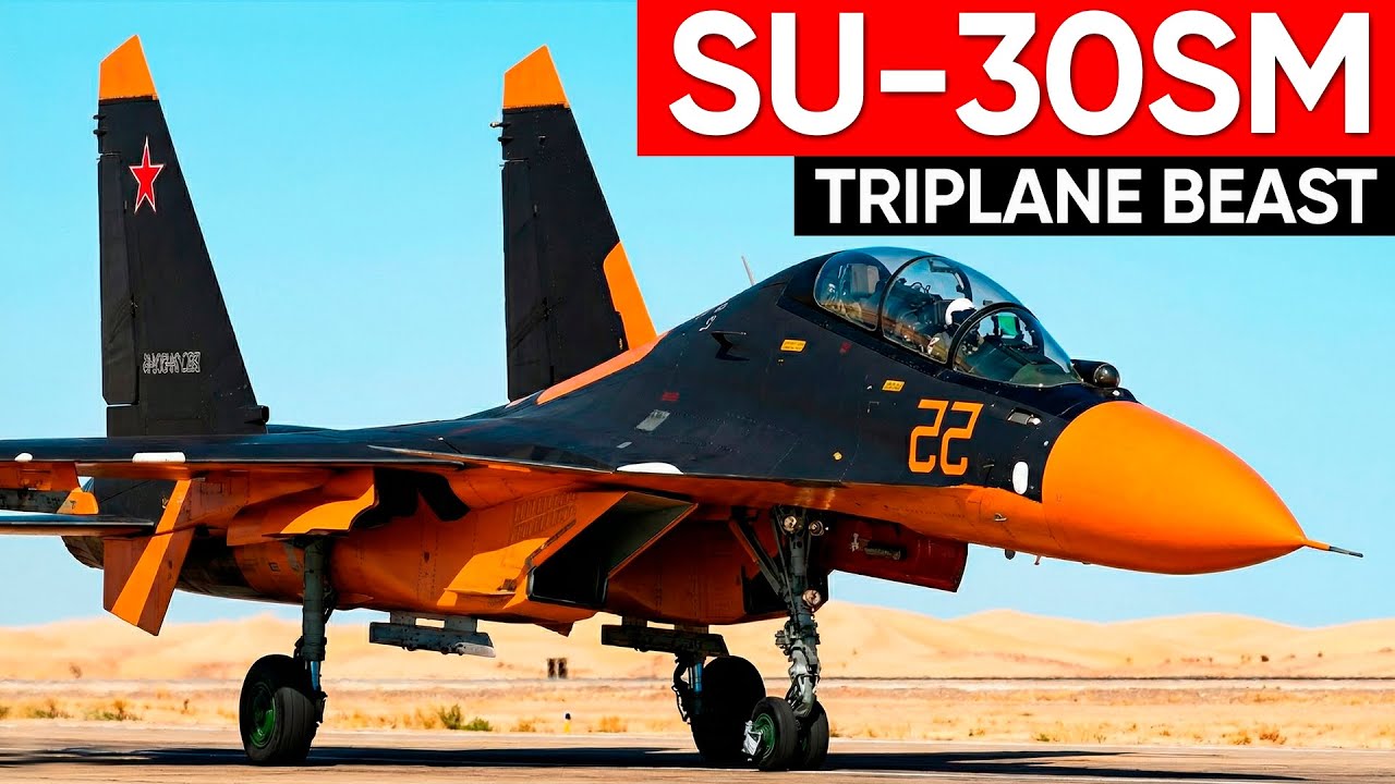 Russia's Su-30SM — The TRIPLANE That Flies Where Others FALL