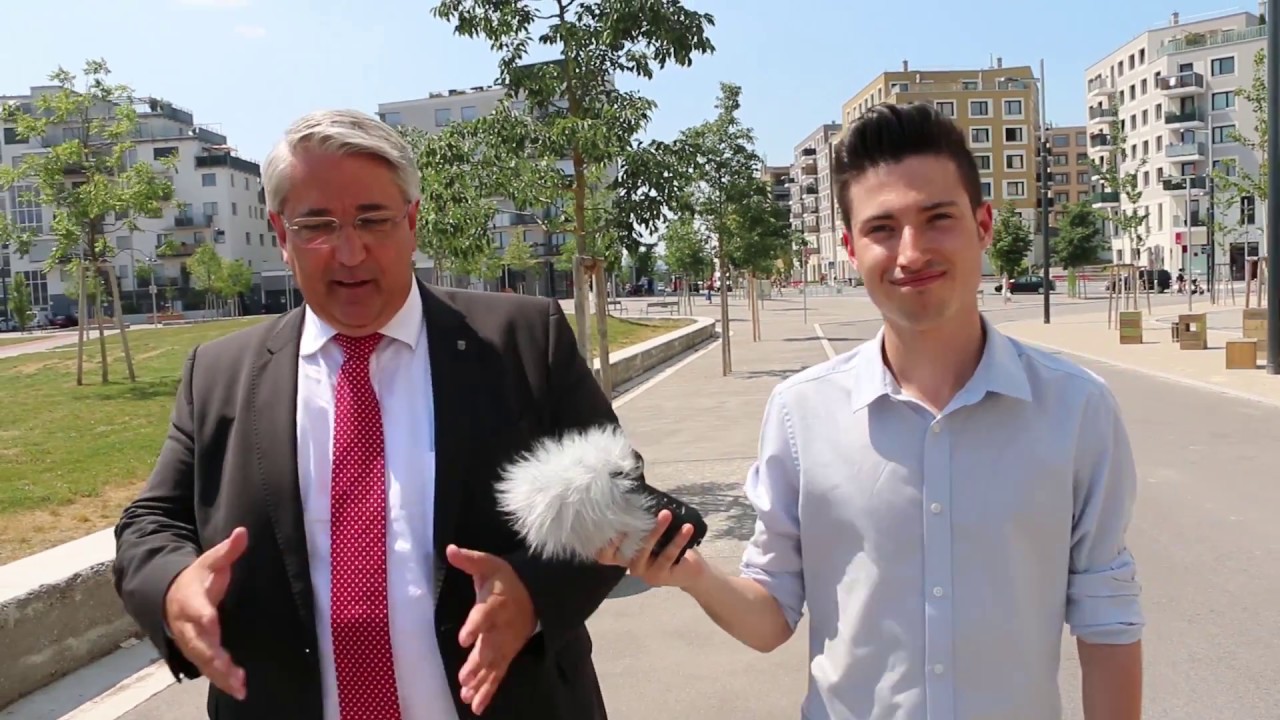 Seestadt Spaziergang mit der SPÖ