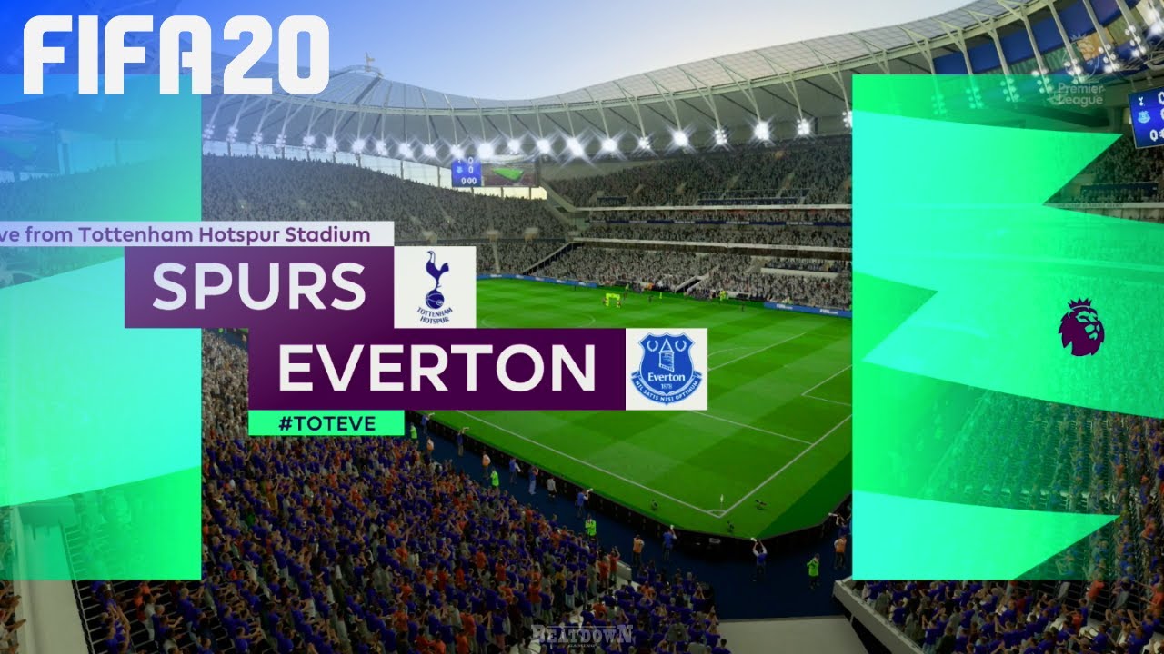 FIFA 20 - Tottenham Hotspur vs. Everton @ Tottenham Hotspur Stadium
