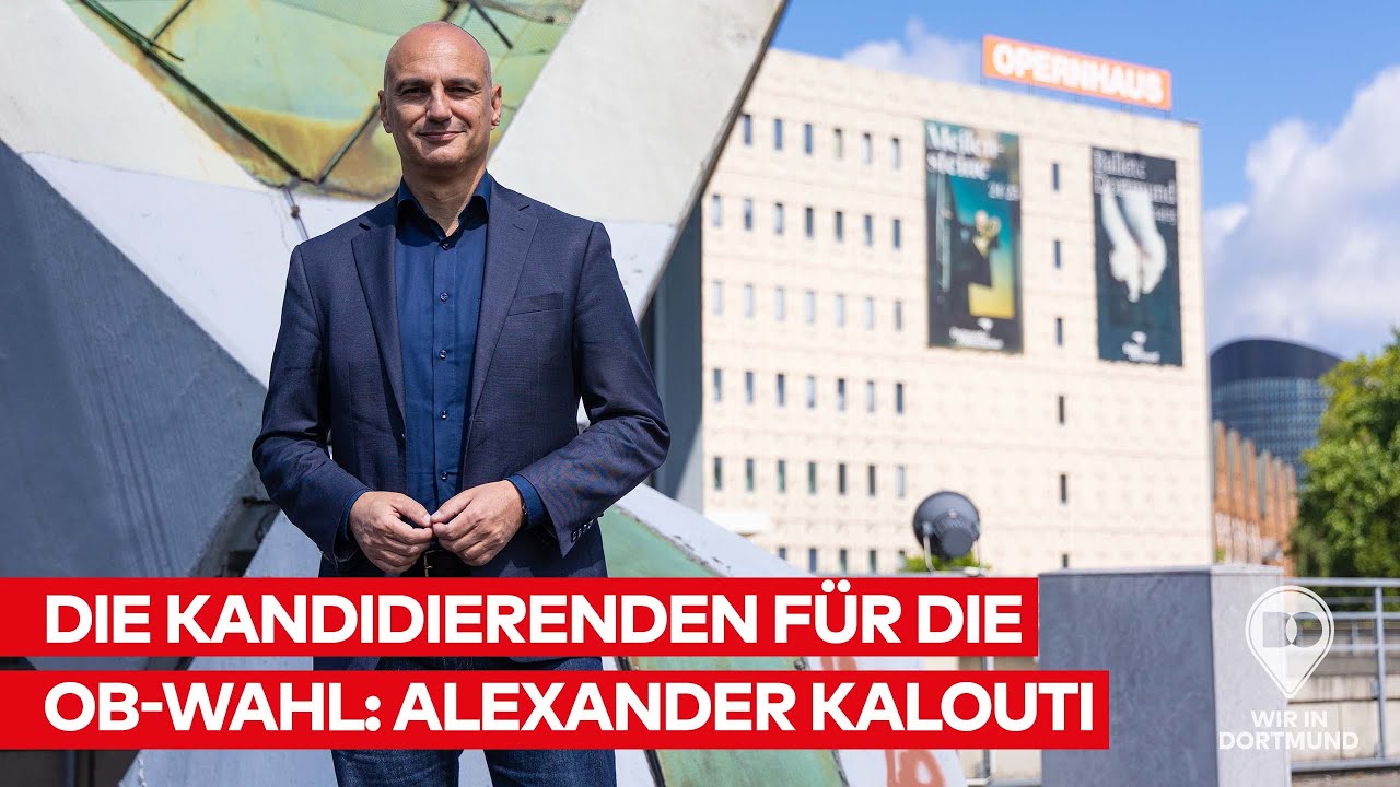 Dortmunds Kandidierender für die OB-Wahl: Alexander Omar Kalouti