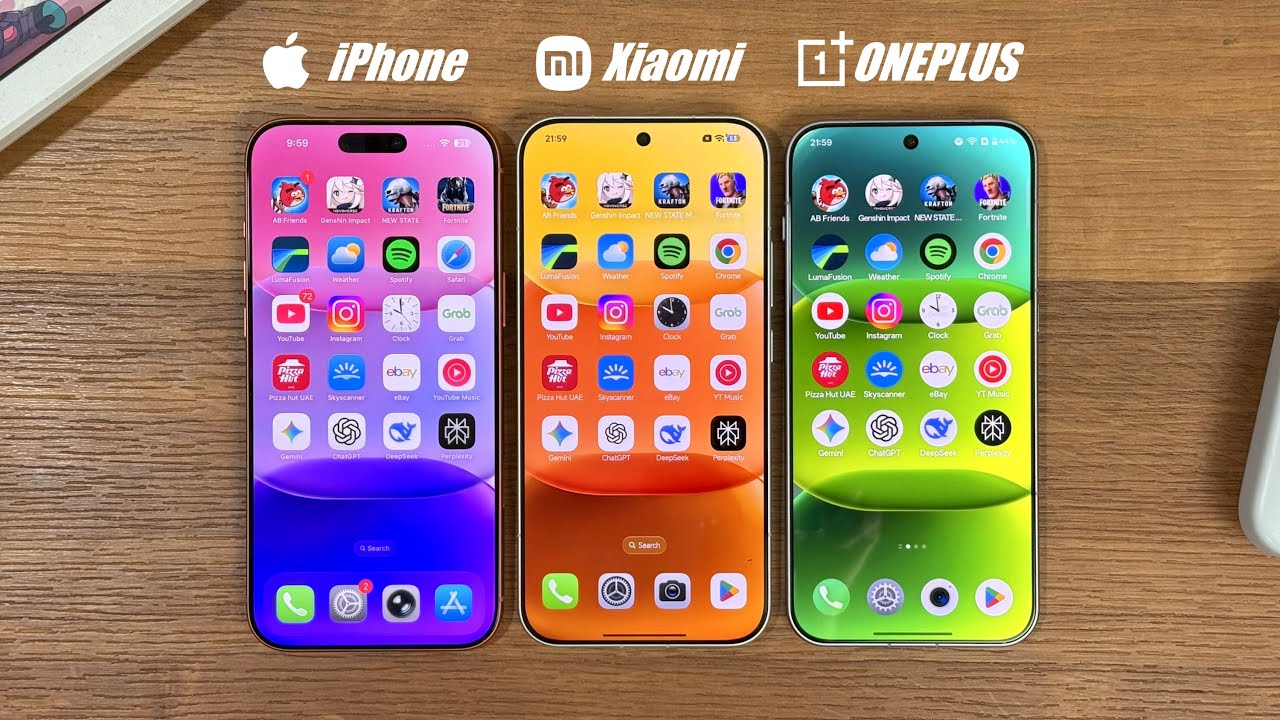 iPhone 17 Pro Max vs Xiaomi 17 Pro Max vs ONEPLUS 15 - SPEED TEST! (March 2026) 