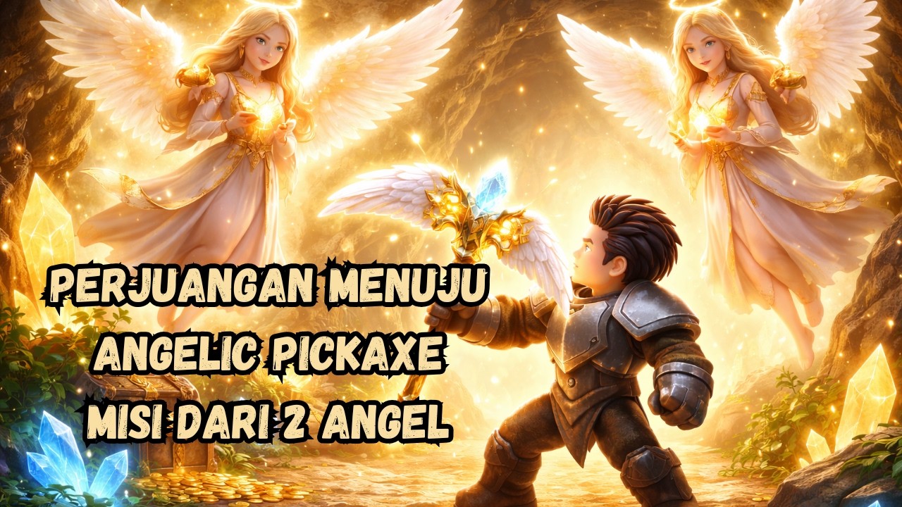 MENYELESAIKAN MISI DARI ANGEL UNTUK MEMBUKA ANGELIC PICKAXE