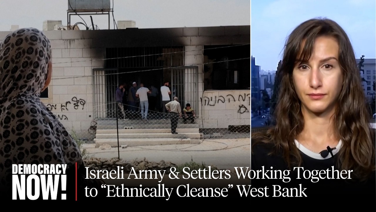 Israeli Army & Settlers Are Working Together to 