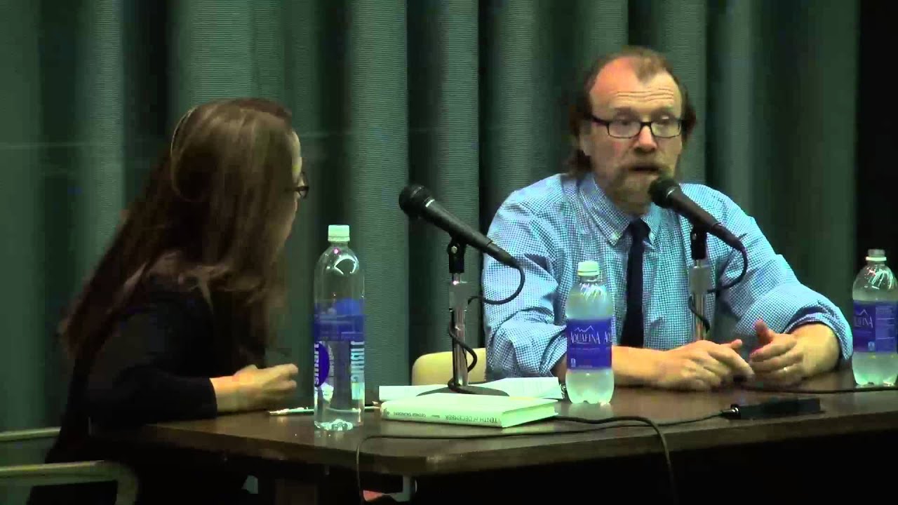 George Saunders G'88 and Dana Spiotta at 2013 Carver Reading Series