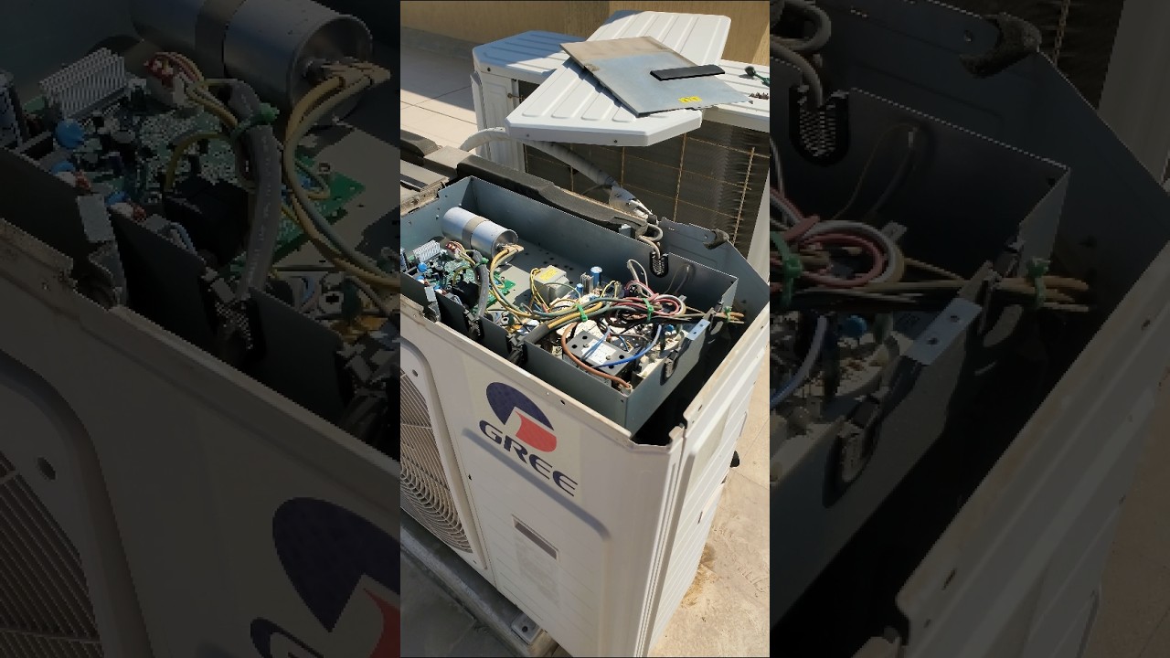 E1 error in gree air-conditioning #error #e1 #fanmotor #not #working #coolingissues