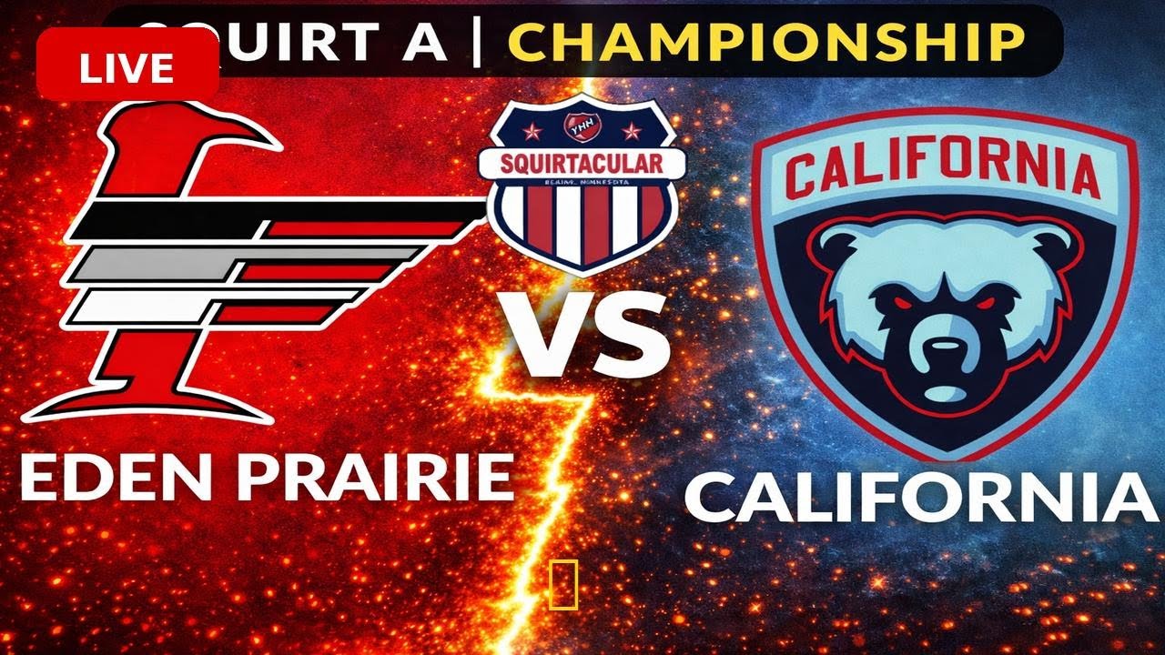 Eden Prairie Eagles Squirt A vs California Bears Squirt A | Championship Game