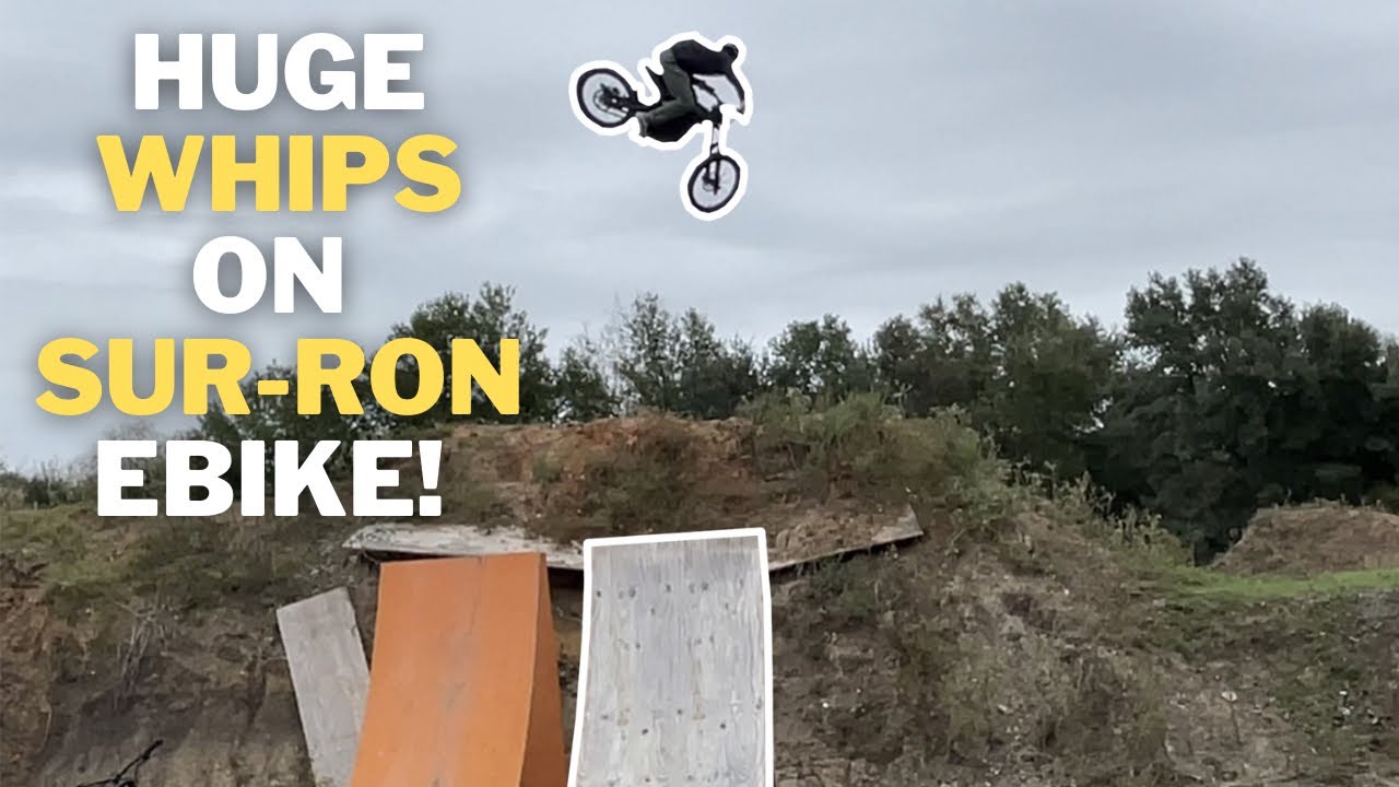 ОГРОМНЫЕ КНУТЫ НА SURRON EBIKE!
