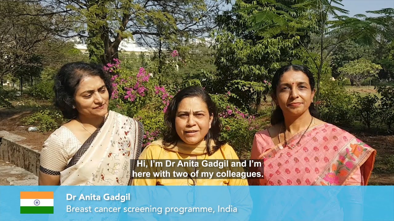 Dr Anita Gadgil - Breast cancer screening programme in India