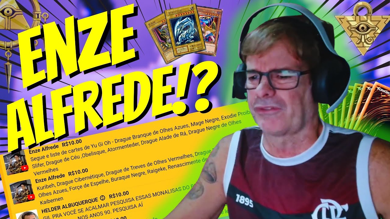 Enze Alfrede Surge e o Gil Fica Revoltado | Live Sem Noção Nenhuma