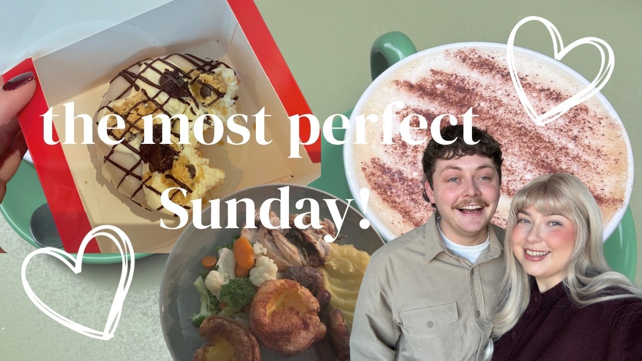 slow sunday for the soul | spend the day with me shopping, coffee stop and a homemade roast ☕️☁️