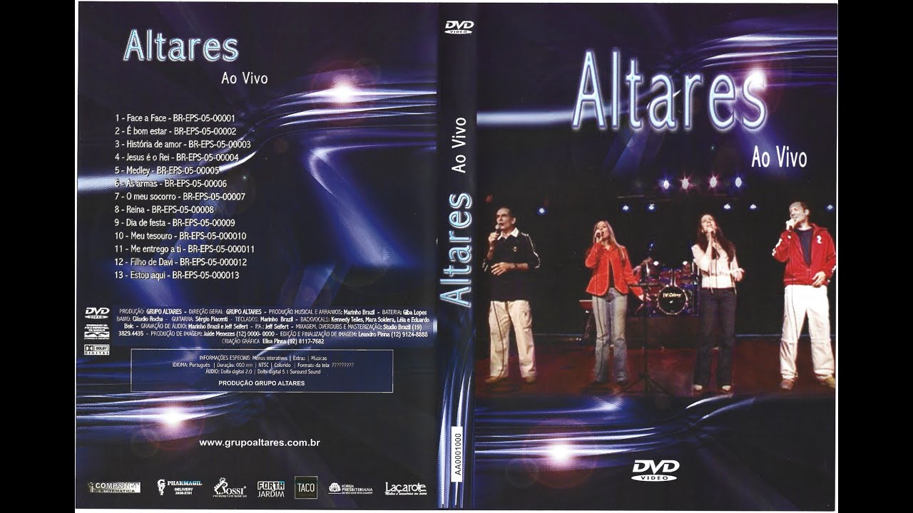 DVD Grupo Altares (ao vivo) - DVD Completo