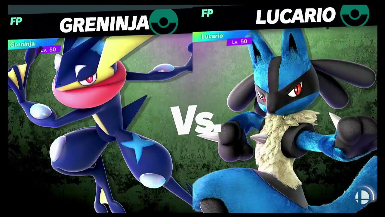 Super Smash Bros Ultimate Amiibo Fights  – 9pm Greninja vs Lucario
