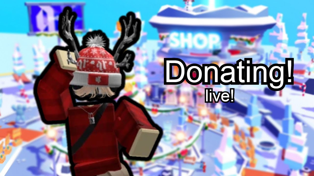 🎄 Live - real❄️ Donating in Pls Donate🔴‪ ‪‪‪@hhazem