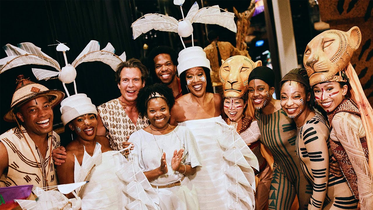Gayle King and Adam Glassman Make Their BROADWAY Debut in “THE LION KING”