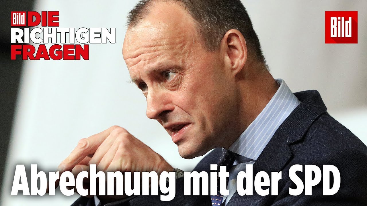 Friedrich Merz: &raquo;Die SPD ist keine Volkspartei mehr | Die richtigen Fragen