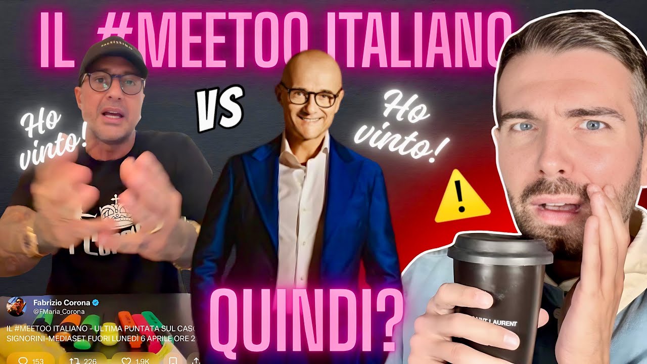 IL TRIBUNALE DI MILANO HA PARLATO: CHI HA VINTO TRA FABRIZIO CORONA E ALFONSO SIGNORINI? |🥤