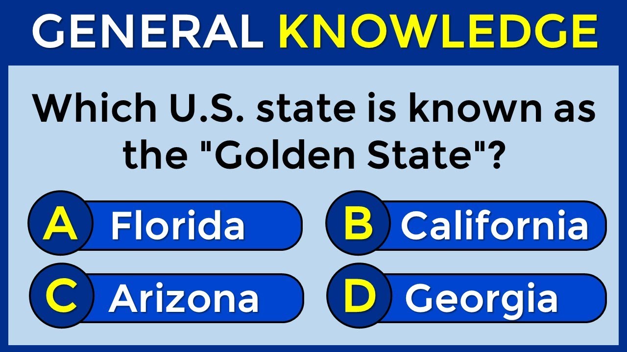 30 General Knowledge Questions! How Good Is Your General Knowledge?