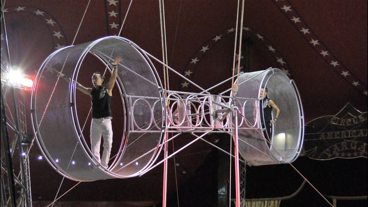 Vargas Brothers - Wheel of death - Circus Americano Vargas