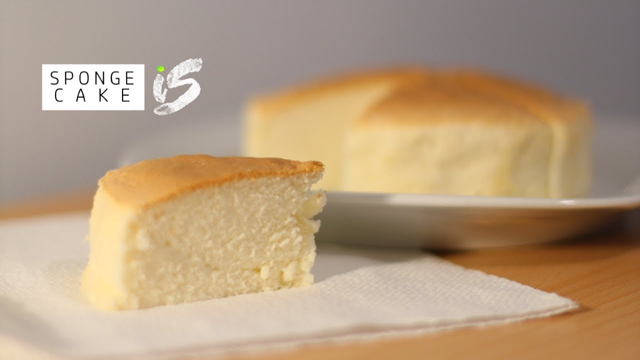 Japanese Cotton Sponge Cake | Recipe