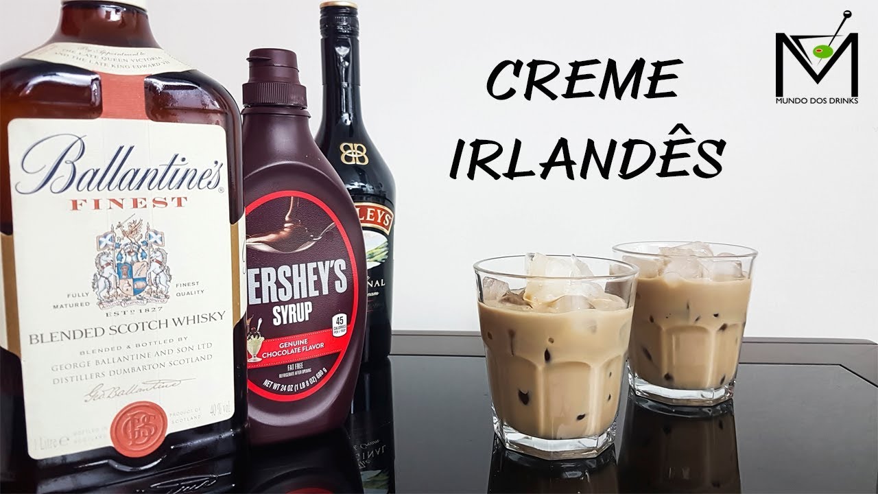 COMO FAZER CREME IRLANDÊS