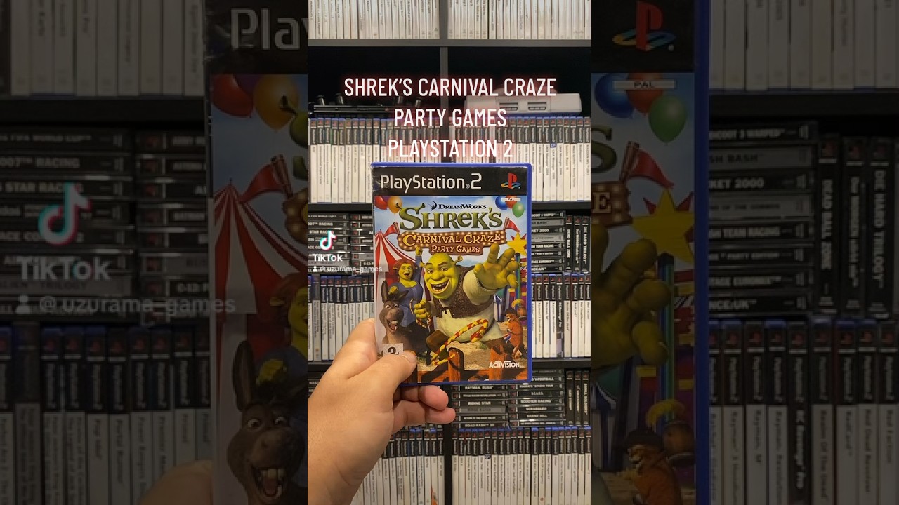 Shrek&rsquo;s Carnival Craze Party Games on PlayStation 2 🎪🎠🎡