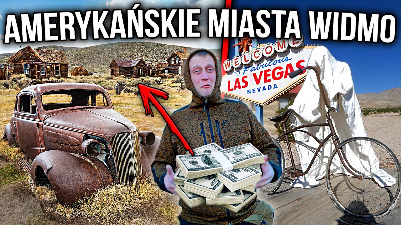 Opuszczone miasta pod Las Vegas w Nevadzie USA