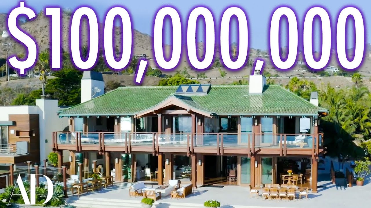 Inside James Bond's $100M Malibu Beach Home | On The Market | Architectural Digest