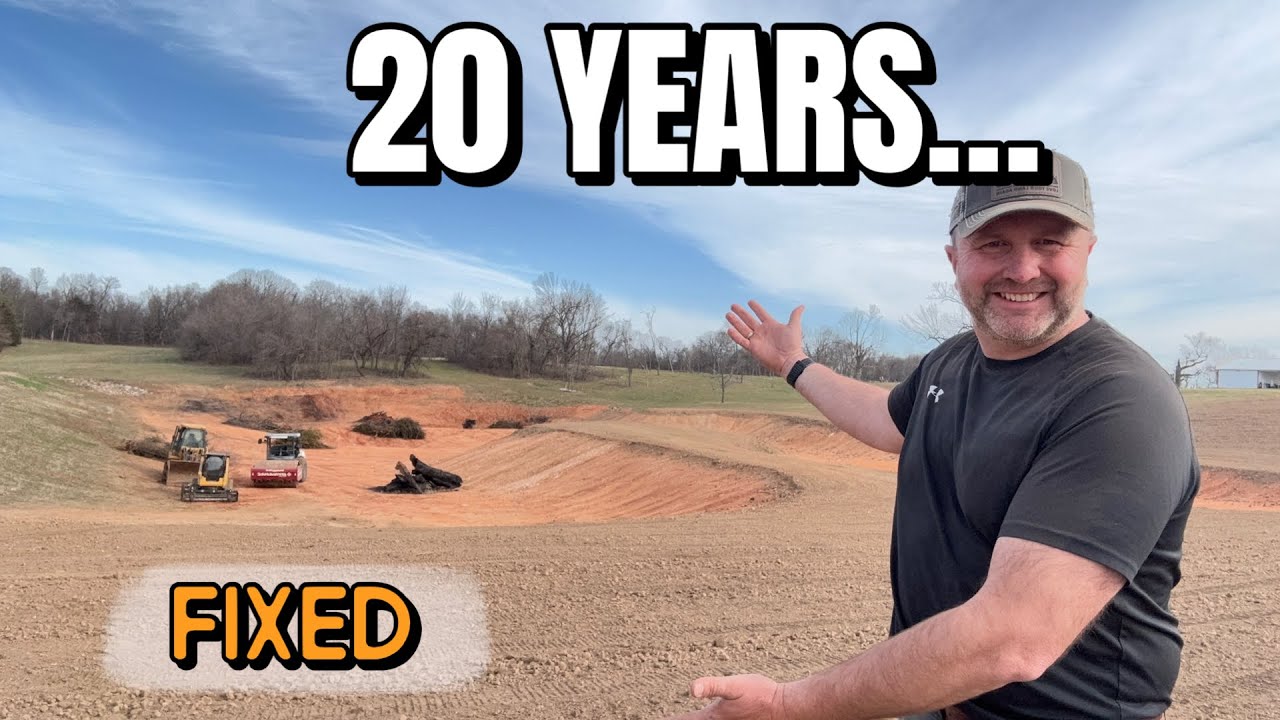 Fixing a 20-Year-Old Leaking Pond (Full Rehab & Redesign)