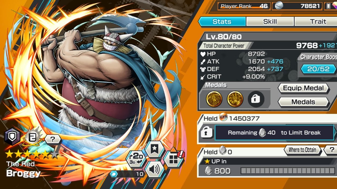 باونتي راش او هجوم العمالقة !!!! بروغي العملاق رهيييييب 🔥😍👌 || one piece bounty rush : Broggy