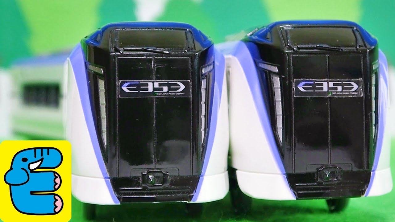 プラレール E353系スーパーあずさ改造 特急電車 Plarail Upgrade Series E353 Super Azusa Limited Express Train [Eng Subs]
