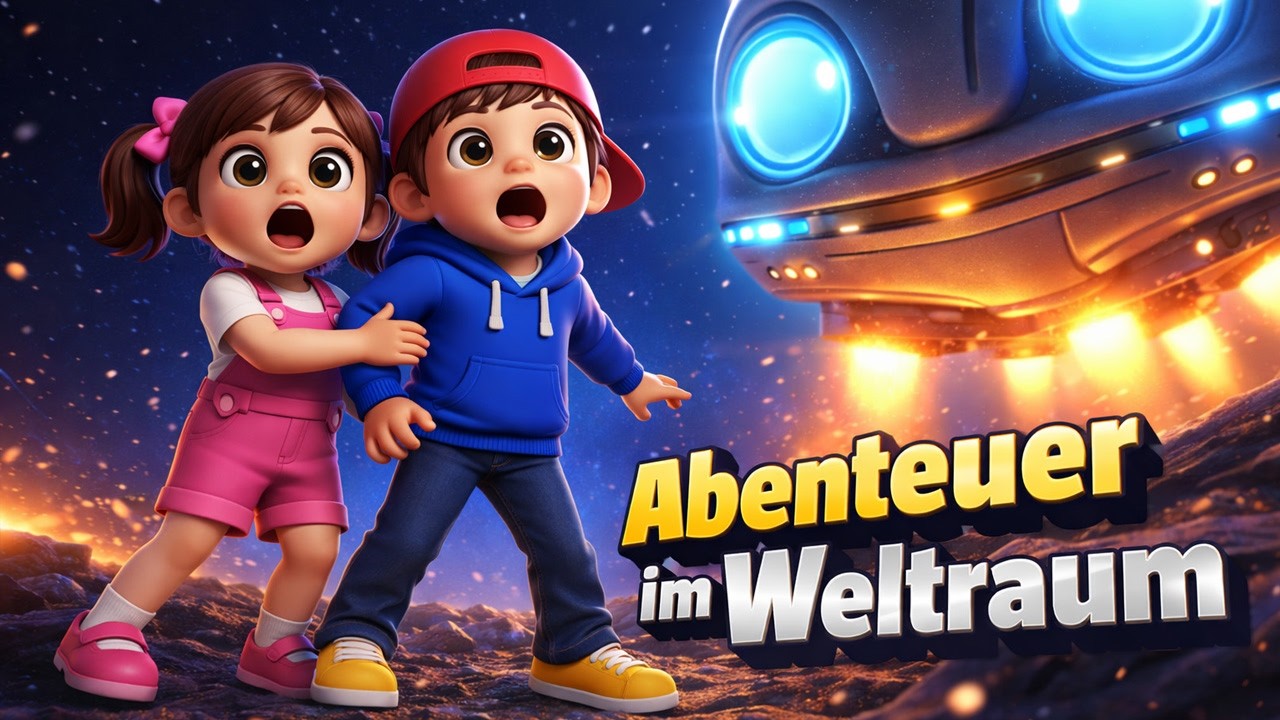 Mia und Finn -Abenteuer im Weltraum | Kinderlieder zum Mitsingen | nursery rhymes