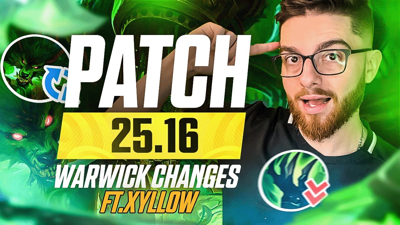 WARWICK NERFED? Warwick Patch 25.16 Guide, Items, Build | Ft @xyllow_lol