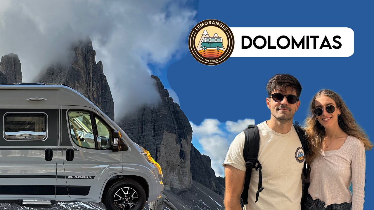 VIAJE A DOLOMITAS EN FURGONETA CAMPER 🚐🏔️🌍👫 VLOG 1