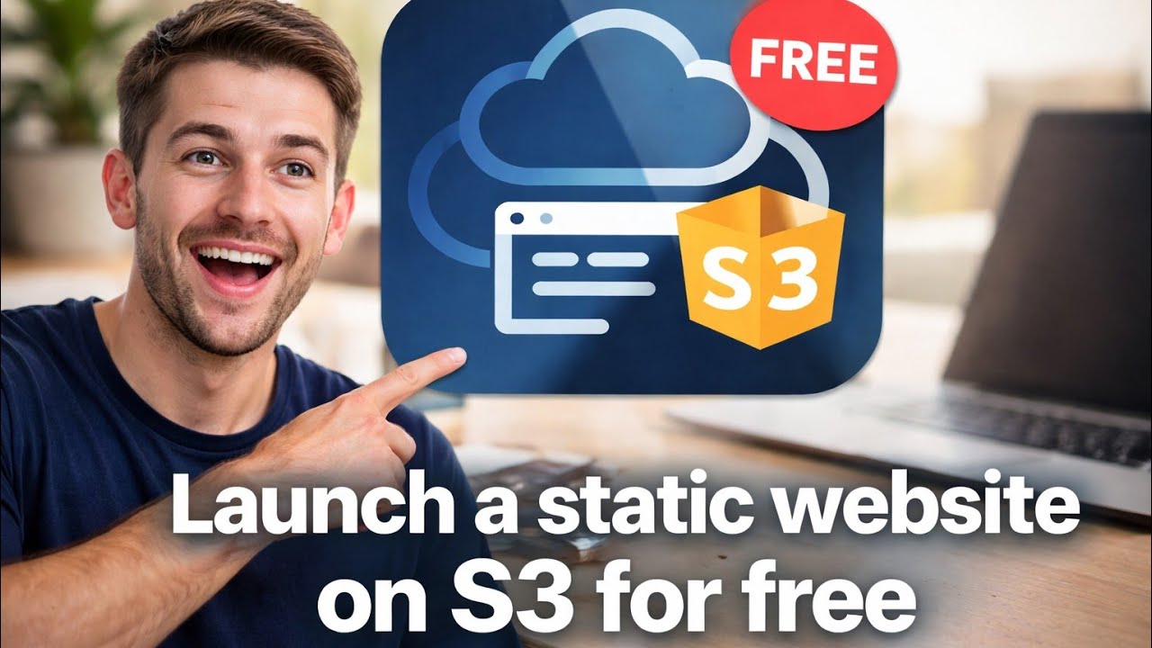 Launch a website for free using #aws S3