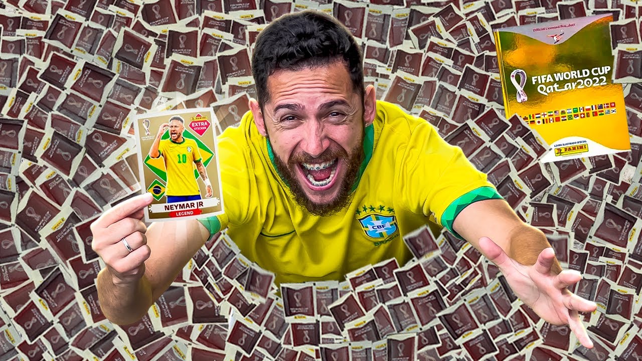 COMPLETEI O ALBUM DA COPA EM 1 HORA