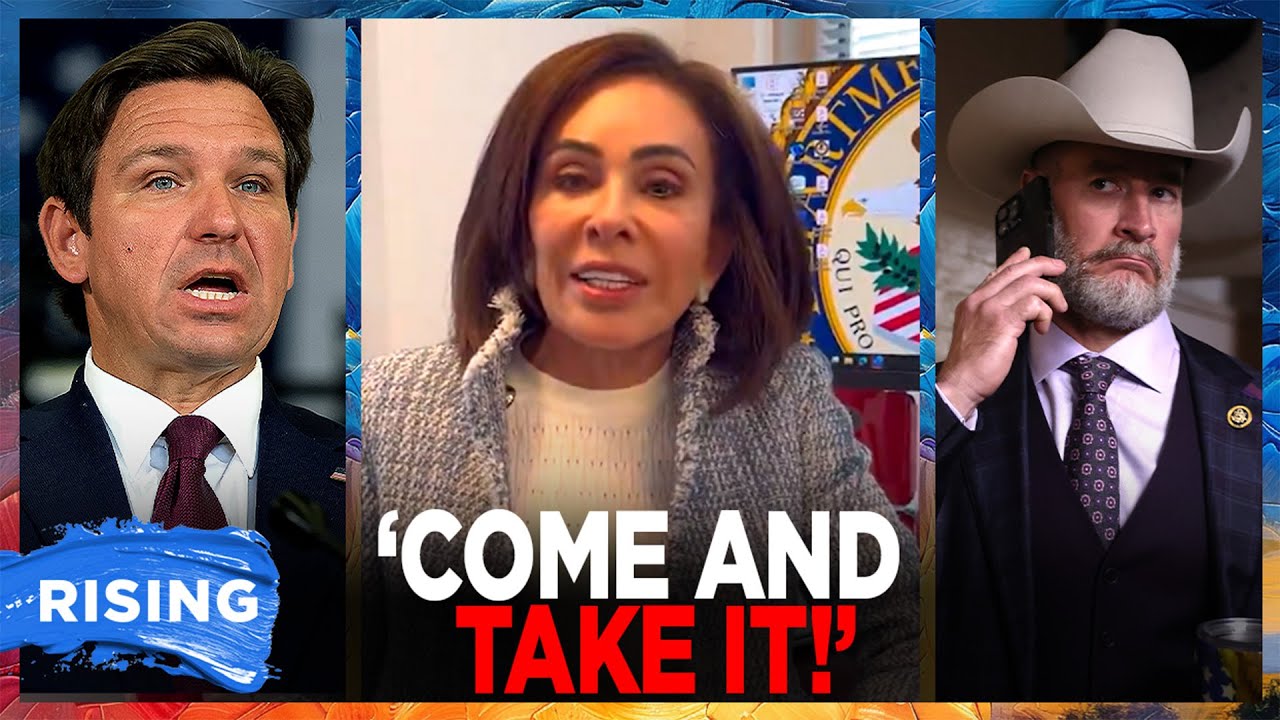 Ron DeSantis BLASTS Jeanine Pirro For VOWING To JAIL Gun Owners In DC | RISING