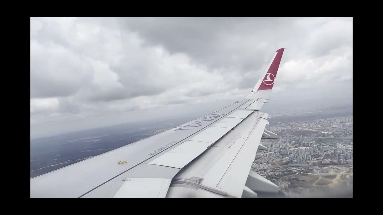 A321neo Seitenwind-Landung in Istanbul ✈️ | Wir landen sicher trotz 40 km/h Wind!