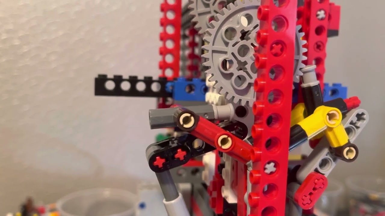 Lego Grasshopper Escapement. Easiest to adjust!