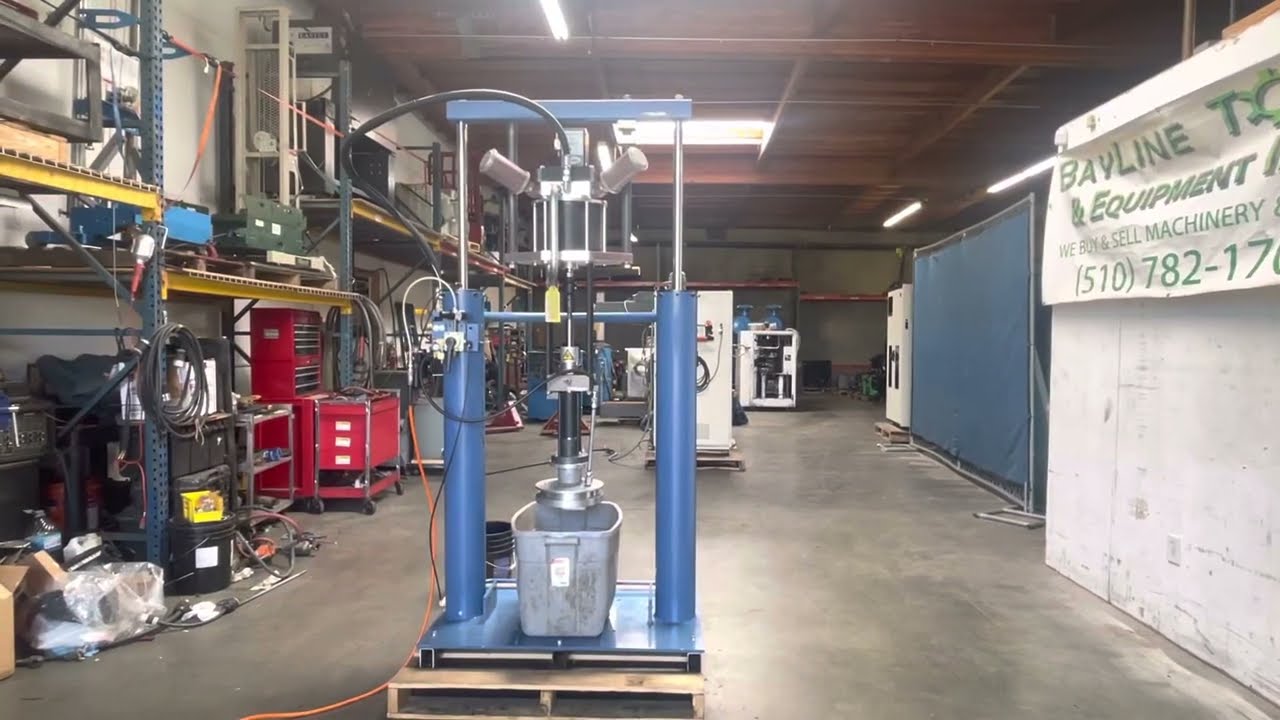 Nordson Rhino XD2 65:1 Bulk Unloader Air Powered Fluid Epoxy Drum Pump