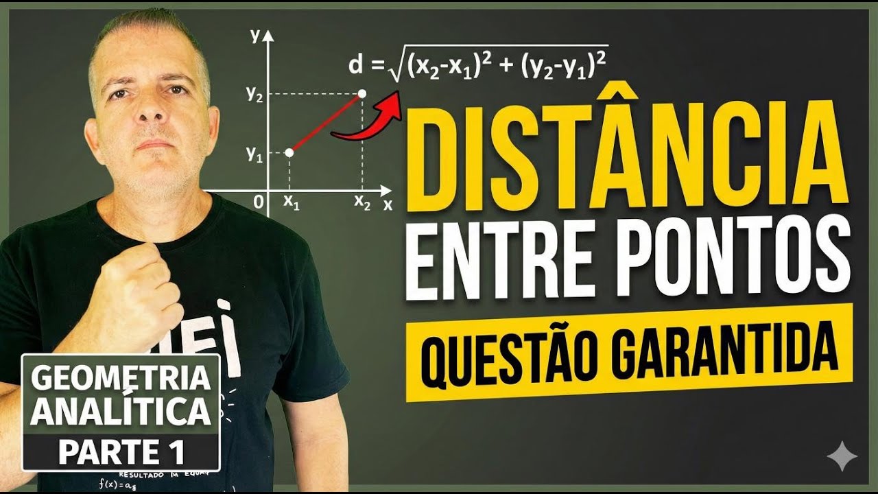 CURSO DE MATEMÁTICA | GEOMETRIA ANALÍTICA [PARTE 1] - DISTÂNCIA ENTRE PONTOS