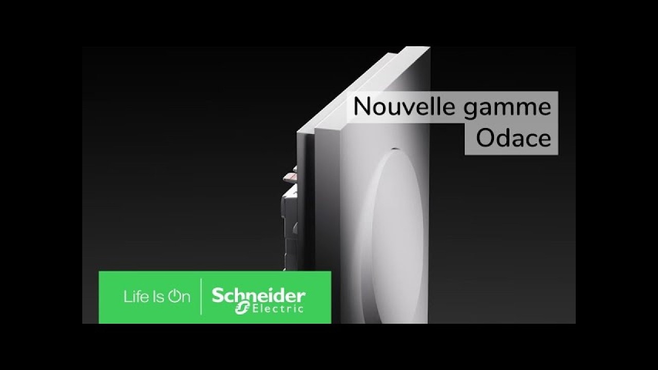 Nouvelle gamme Odace, révolutionnairement mieux | Schneider Electric