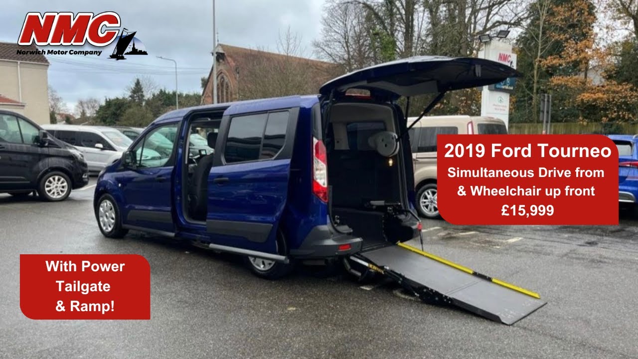 2019 Ford Tourneo - Simultaneous Drive from Wheelchair & Passenger Up Front Walk-Around