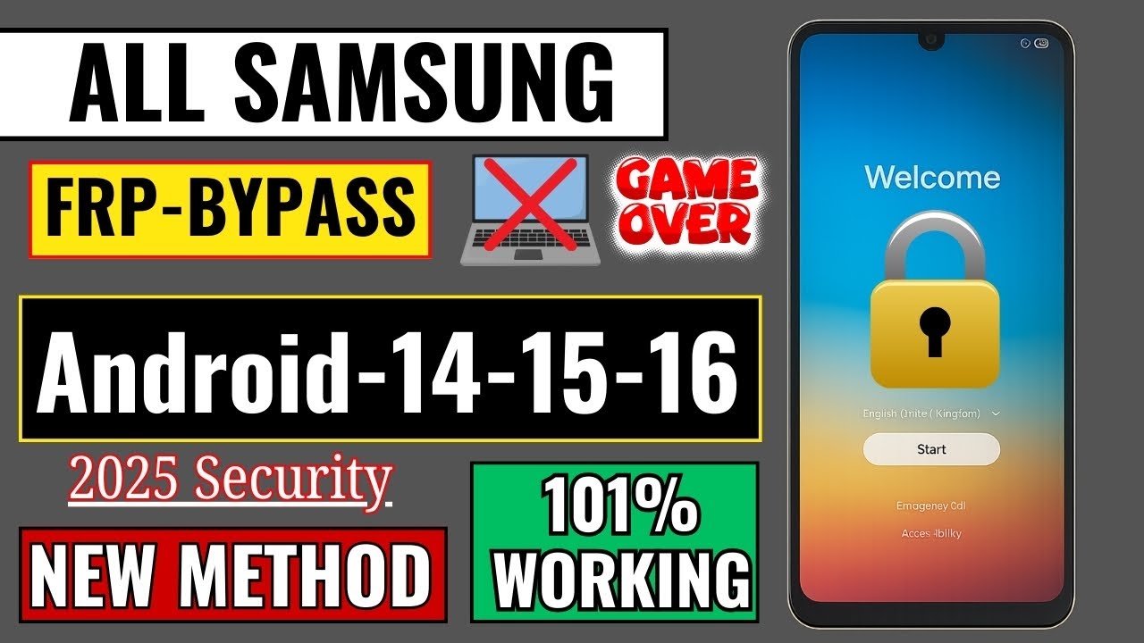 📱 All Samsung FRP Bypass 2025 👉 Works on Android 14 / 15 / 16 | 100% Working ✅ | No PC Needed!