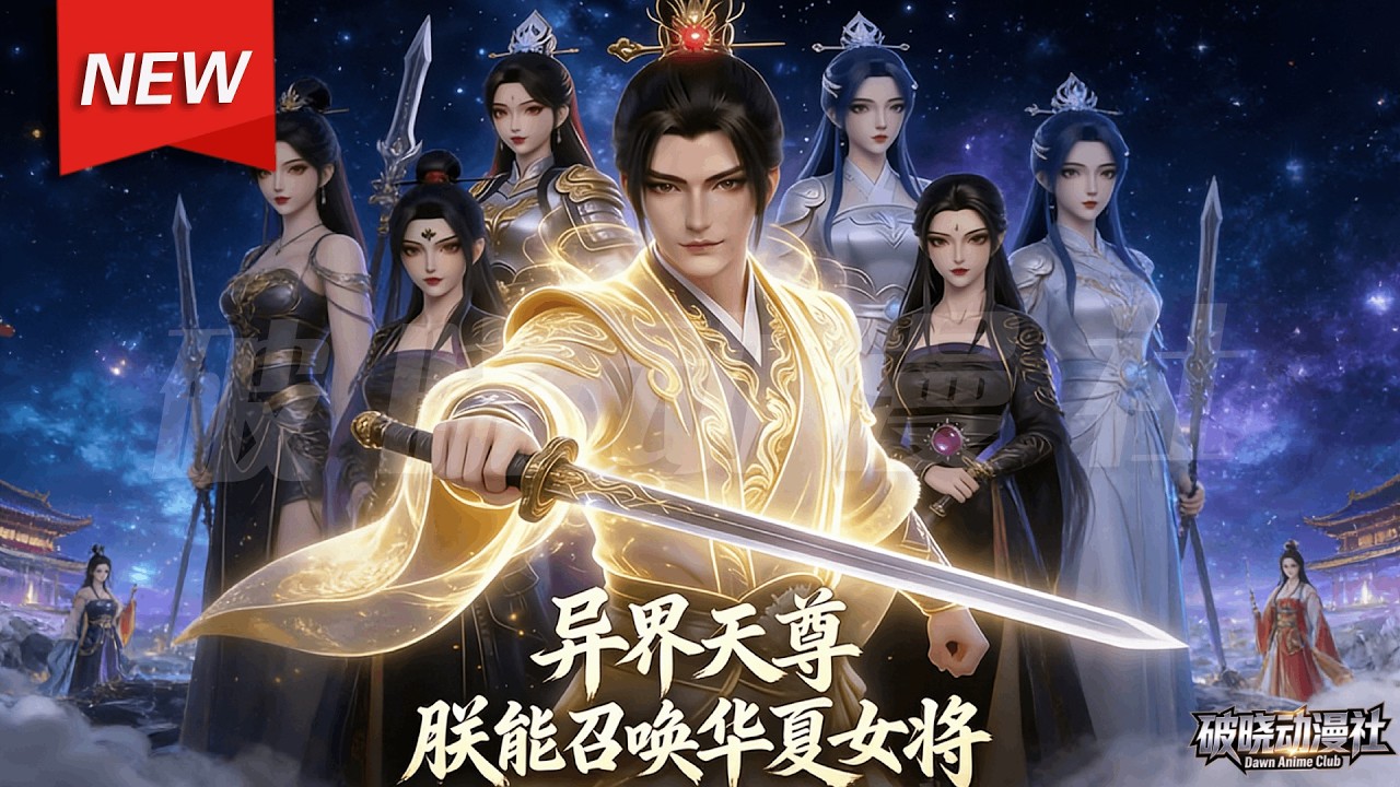 MULTISUB📢新番上线《异界天尊，朕能召唤华夏女将》第1~79集丨我穿越成傀儡皇帝，绑定华夏英魂女将召唤系统，召唤千古英魂后代，我一路逆袭，登临万界共主之位。这天下，从此姓赵！#破晓动漫社