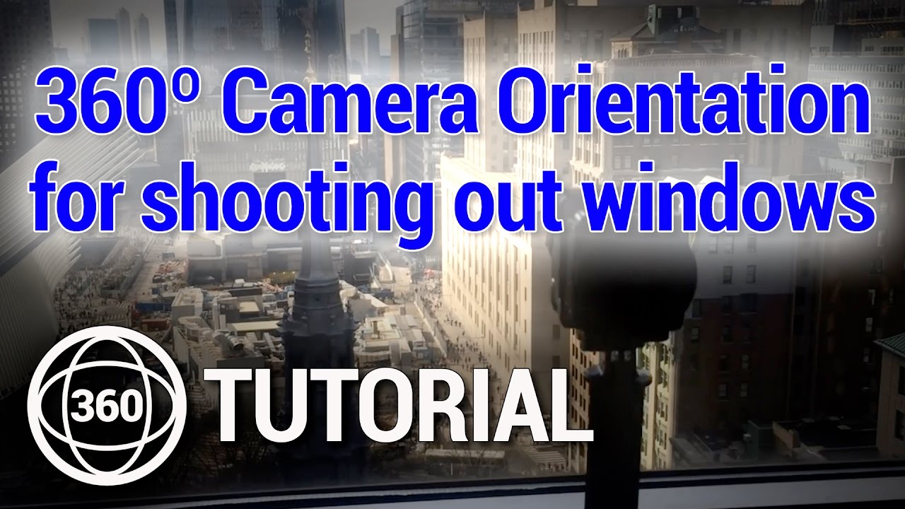 Camera Orientation for Shooting Indoors & Outdoors Simultaneously in 360º Video