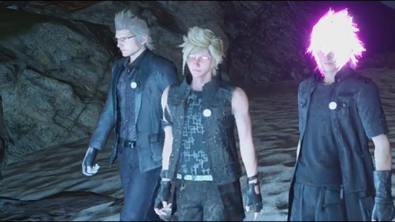 Final Fantasy XV - Lighting bug Noctis Pink Hair