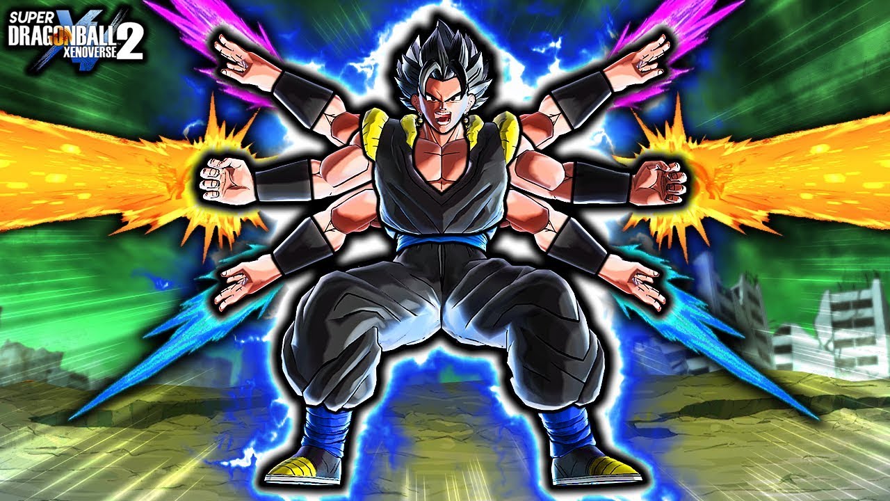 THIS NEW FUSION CAN DO ANYTHING! Dragon Ball Xenoverse 2 Custom Gogito ALL Forms & Changing Moveset