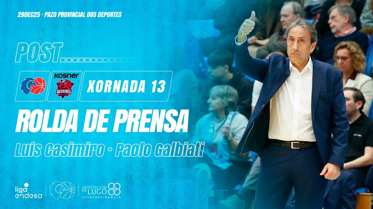🔴 EN DIRECTO 🎤 POST X13 🏀 RÍO BREOGÁN v KOSNER BASKONIA